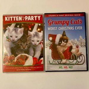 Kitten/Cat Holiday DVD Bundle